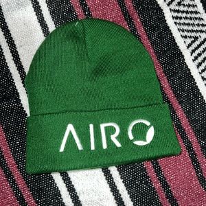 Dark green ‘Airo’ brand beanie